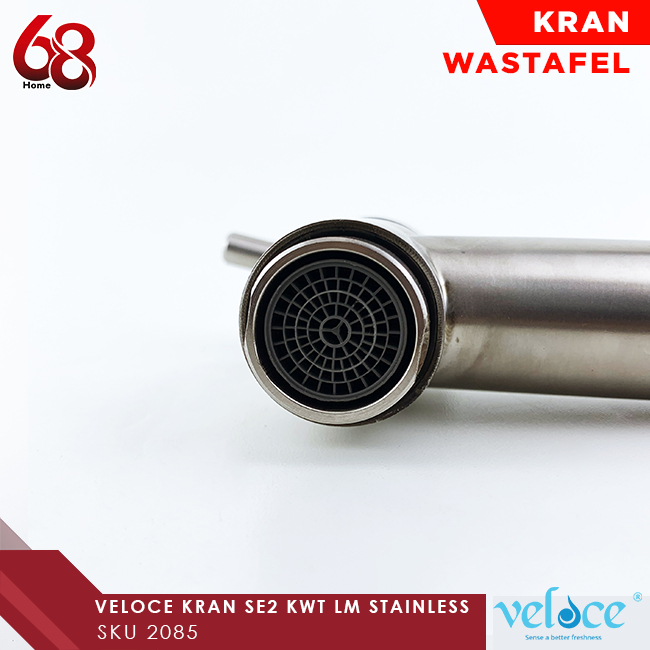 Kran Cuci Piring Wastafel Kran Angsa VELOCE Keran Cuci Piring Jantung Kuningan Garansi / 2085