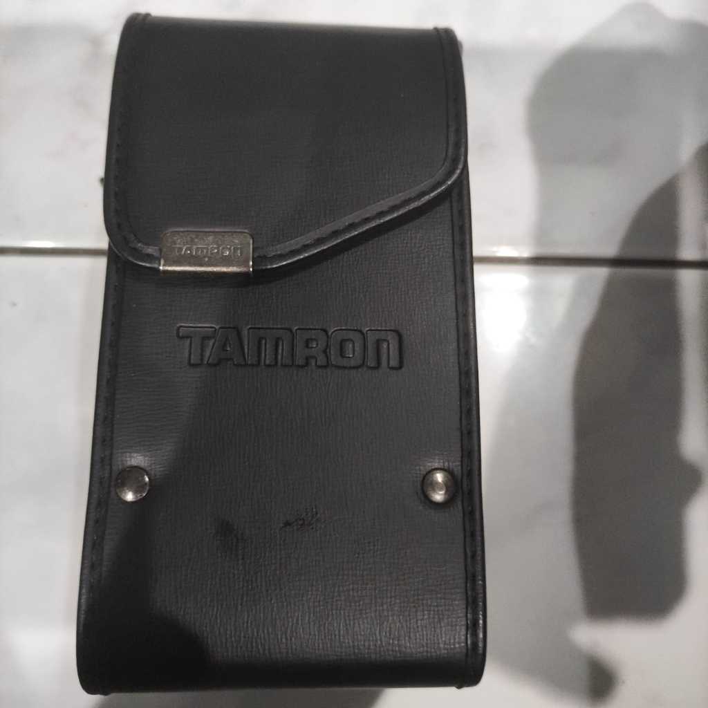 Tamron Tas Hard Case Lensa Kamera DSLR kulit elegan