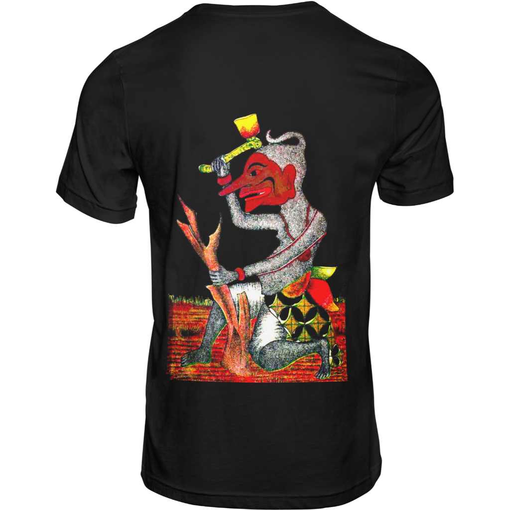 Kaos Jawa Tjap Petroek Petruk Wayang Punokawan - Kaos Pria Wanita Distro Premium Katun Combed 24s
