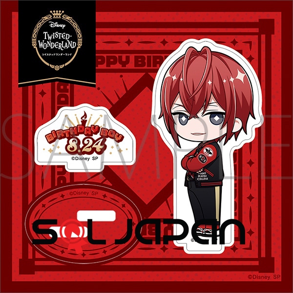 Twisted Wonderland Union Birthday Acrylic Stand Riddle