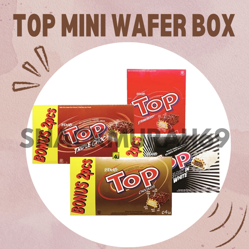 

Top Delfi Mini Wafer Box All Varian 9 gram x 20 pcs | Wafer
