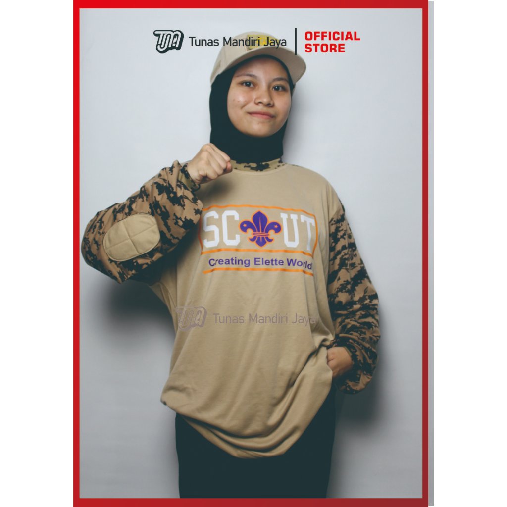 KAOS PRAMUKA / KAOS PDL / KAOS LAPANGAN (KAOSTMJ004)