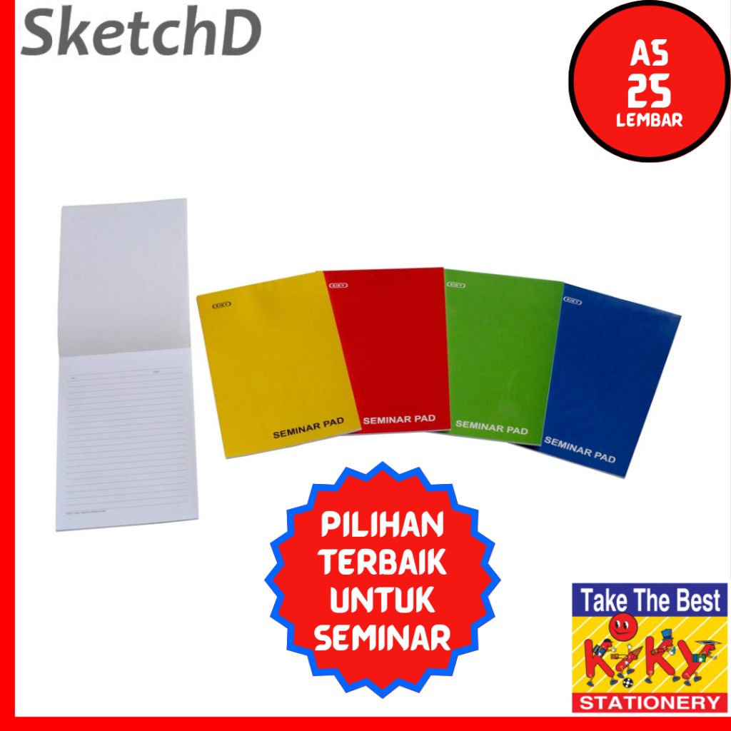 

Seminar pad A5 Kiky 25 lembar