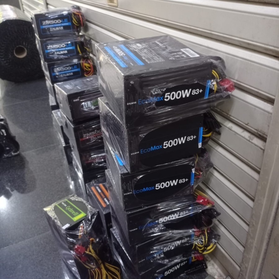 PSU/POWERSUPPLY ZALMAN ECQMAX 500W 83 + PURE