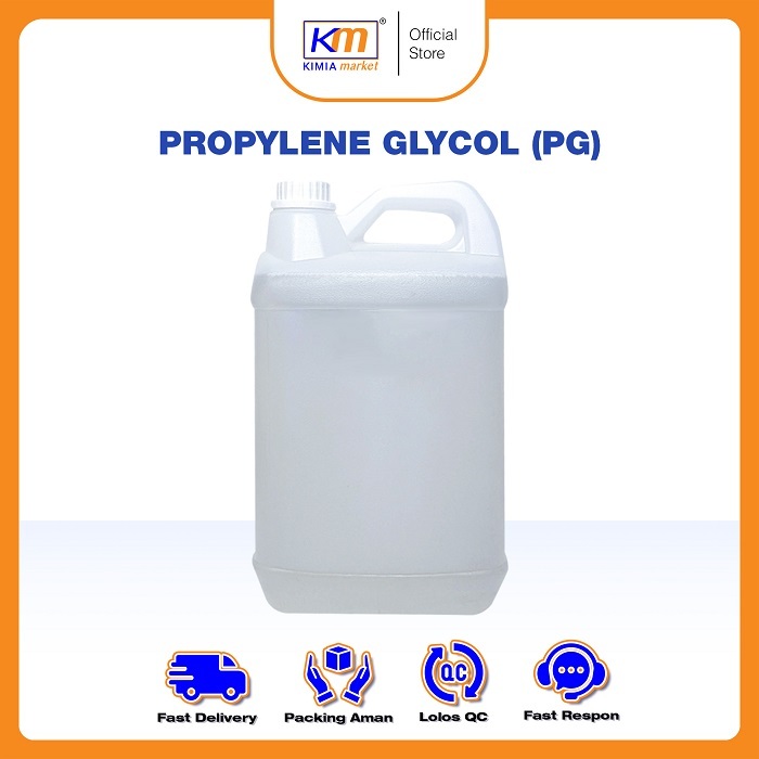 

Pure Propylene Glycol Glicol 5 liter Murni / PG USP Food Cosmetic Grade