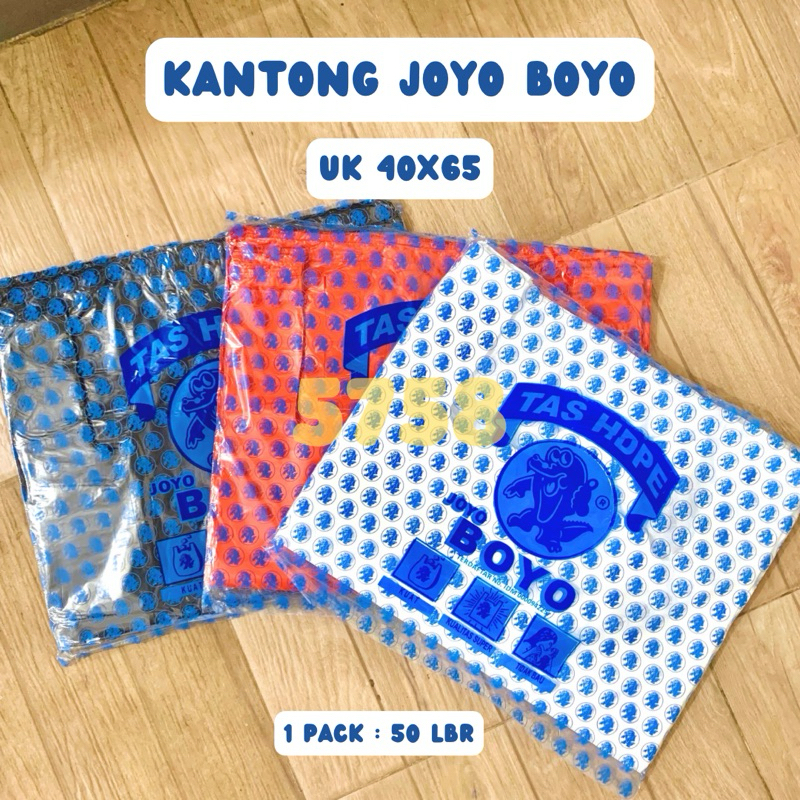 KANTONG PLASTIK HDPE JOYO BOYO JUMBO 40 KRESEK BESAR