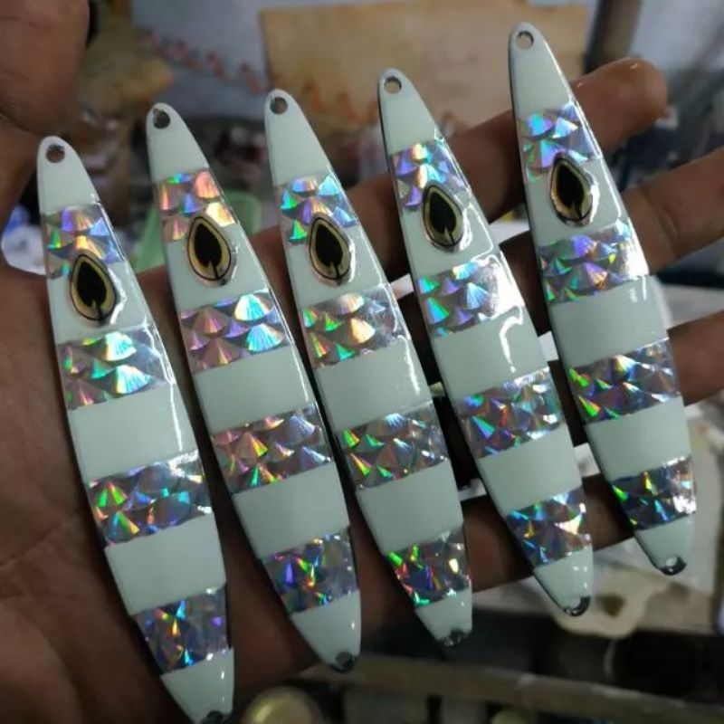 Umpan Pancing Spoon Tenggirian 15g s/d 80g gid zebra casting bjk