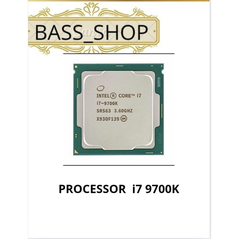 PROCESSOR INTEL CORE I7 9700k TRAY LGA 1151
