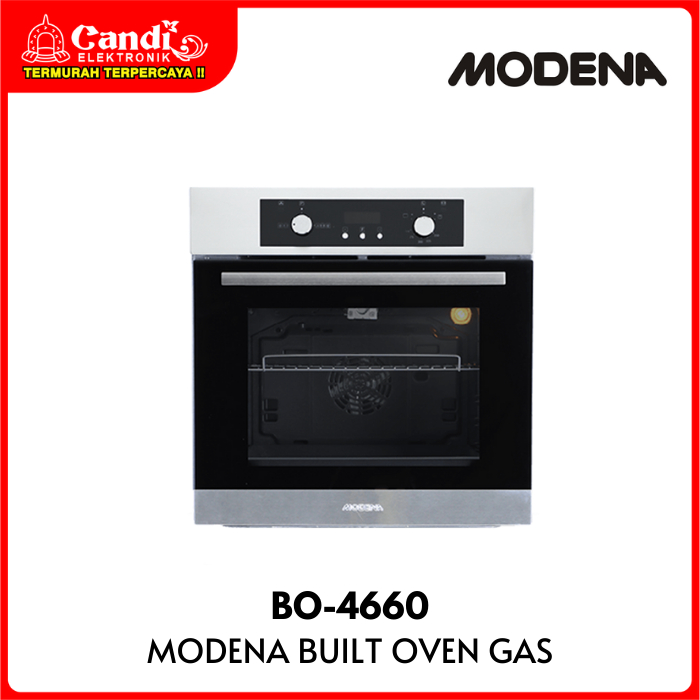 MODENA BUILT OVEN GAS OVEN 67 LITER BO 4660 BO-4660