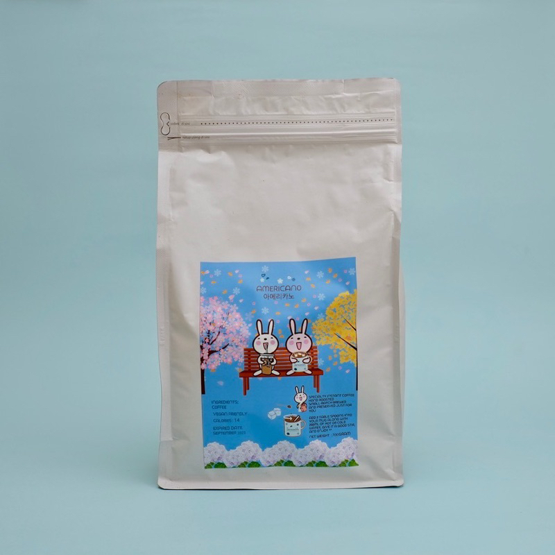 

Americano Pouch Vegan Coffee No Chemical 200 Gr