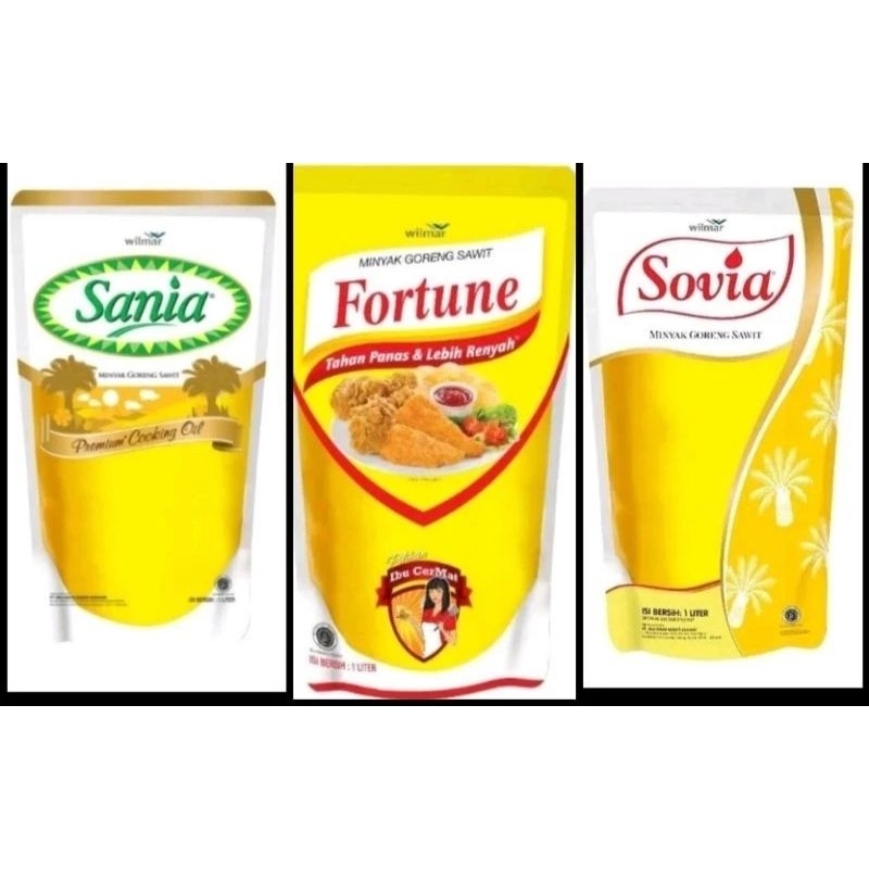 

Minyak Goreng Murah Fortune/ Sania/ Rose Brand 1 liter/900 ml