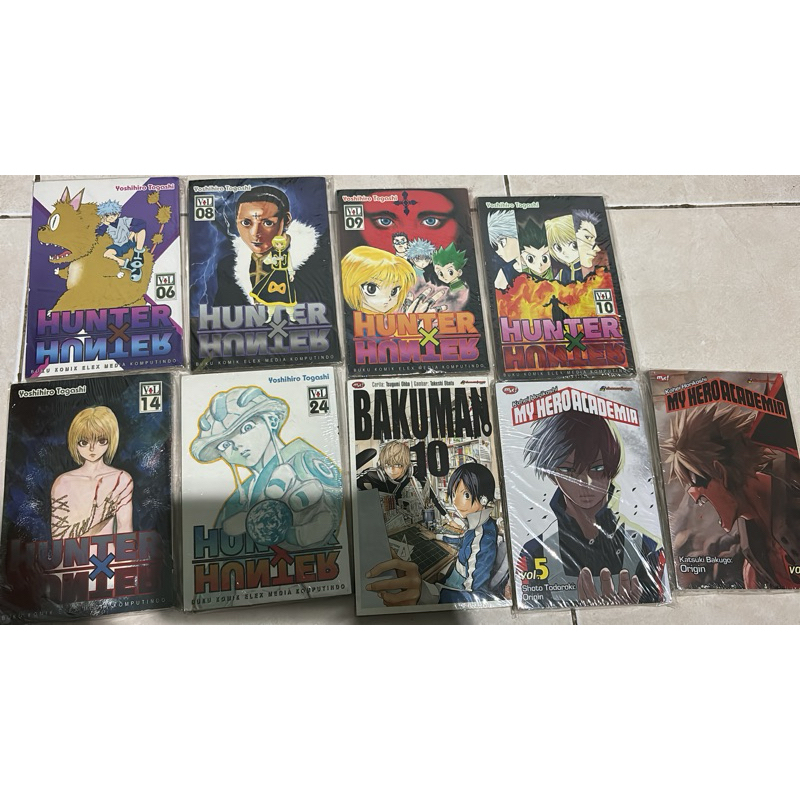 [OFFICIAL] MANGA BOKU NO HERO KOMIK MY HERO ACADEMIA || BAKUGO || TODOROKI || HXH HUNTER X HUNTER BL