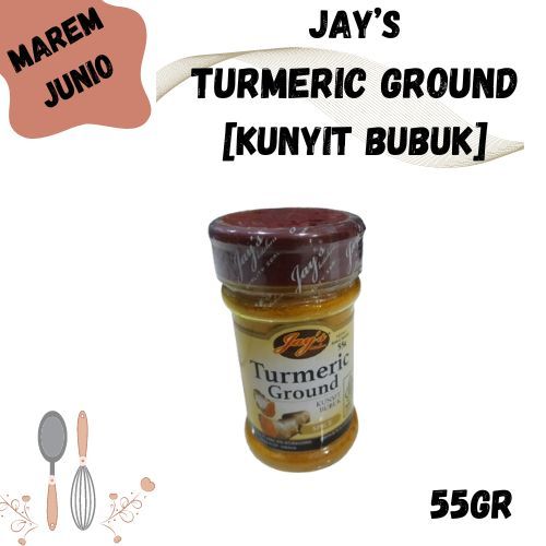 

Jays Tumeric Ground Kunyit Bubuk 55 Gr