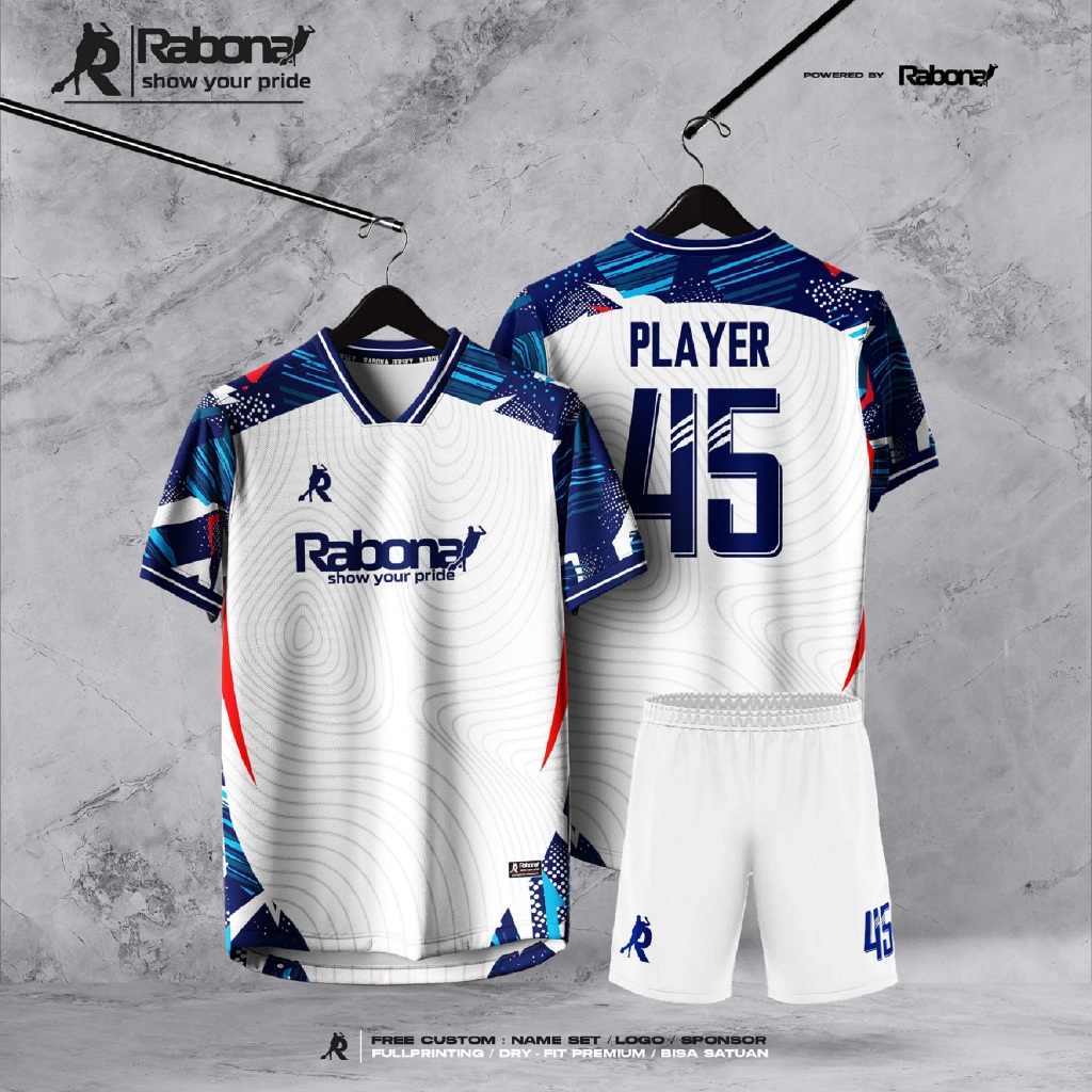 Jersey futsal printing jersey bola baju bola jersey volly printing gartis nama nomor punggung