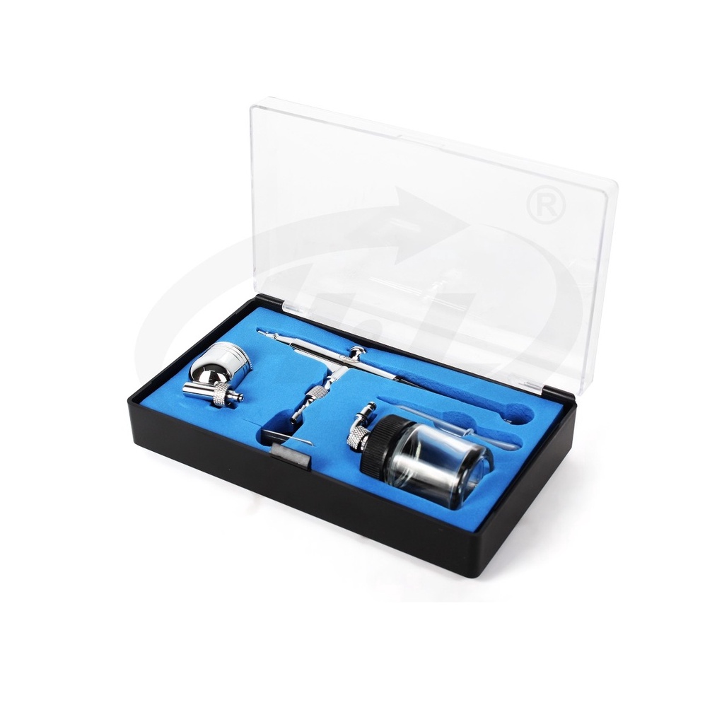 

ART A2R9 HL EW33 Pen Air Brush Kit Paint Spray Gun 22cc Dual Cup