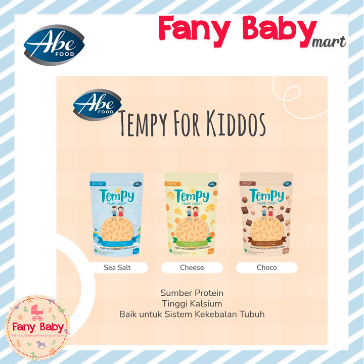 ABE FOOD TEMPY TEMPE CRISPY KIDS / 70 GRAM