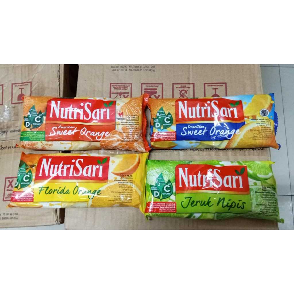 

nutrisari 10 saset X 11g(110g)