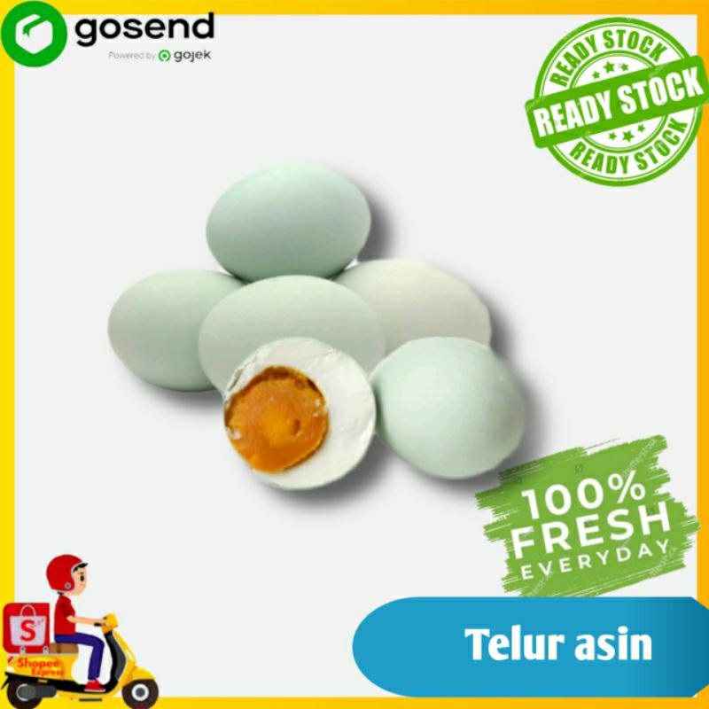 

Telur asin 1 butir - sayur segar - Tukang Sayur Palembang