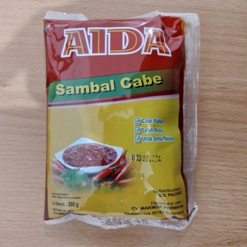 

sambal cabe chili oil 200g