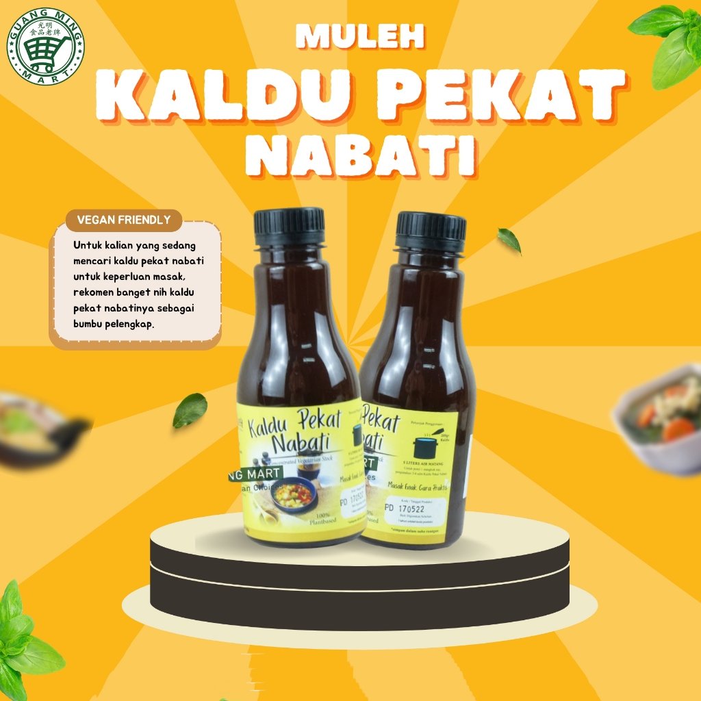 

[PROMO SALE] 10% OFF MULEH KALDU PEKAT NABATI VEGETARIAN / KALDU PEKAT VEGETARIAN 300GR