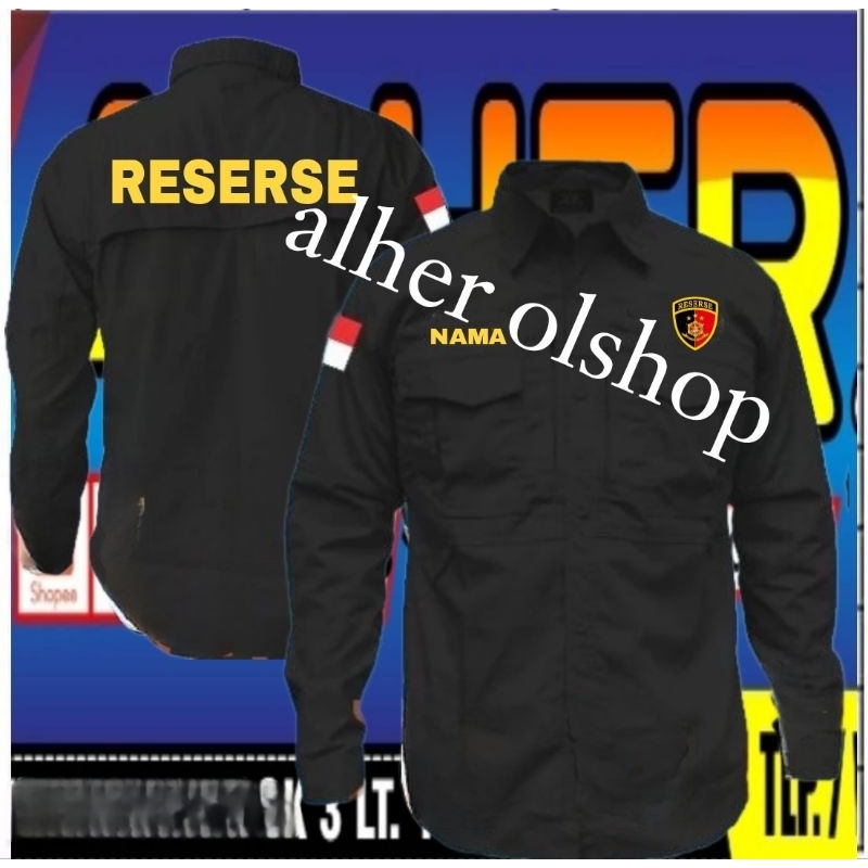 kemeja tactical reserse baju tactical reserse seragam tactical reserse kemeja reserse baju reserse s