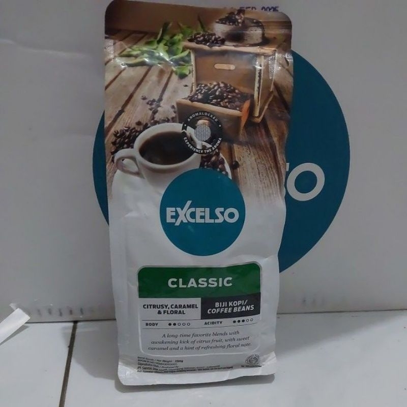 

Kopi Excelso Original Classic 200gr BIJI Kopi / Coffee Beans
