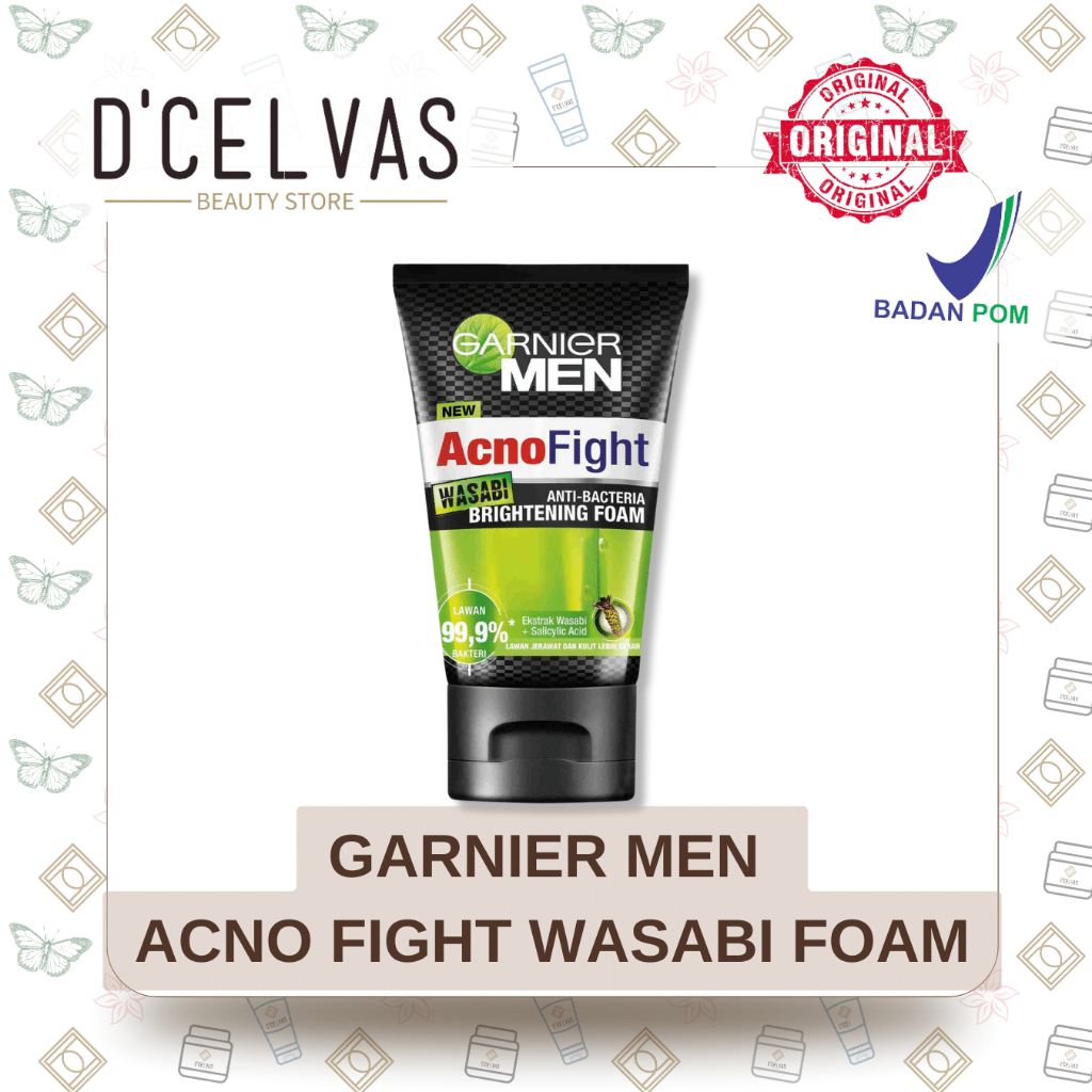 Garnier Men Acno Fight Wasabi Foam 50ml