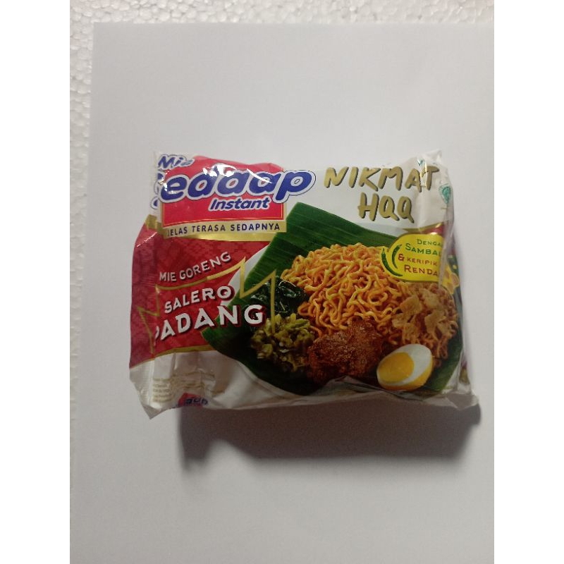 

mie sedaap Instant Mie goreng salero padang