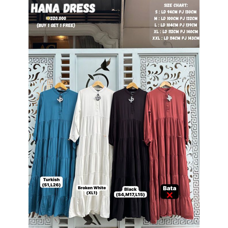 Hana dress by Journey scarves ori 100%