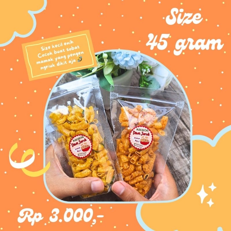 

Makaroni Daun Jeruk MAKJRENG 45 gr