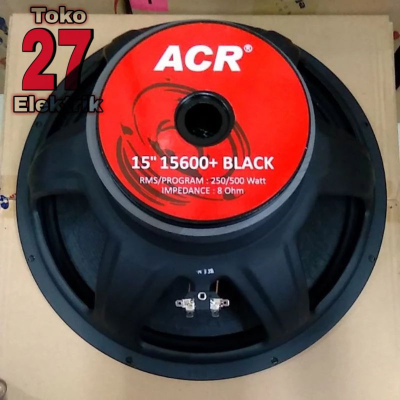 Speaker ACR 15 inch 15600+ BLACK