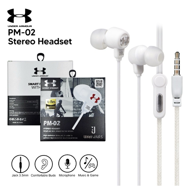 HANDSFREE HEADSET KABEL JBL PM-02