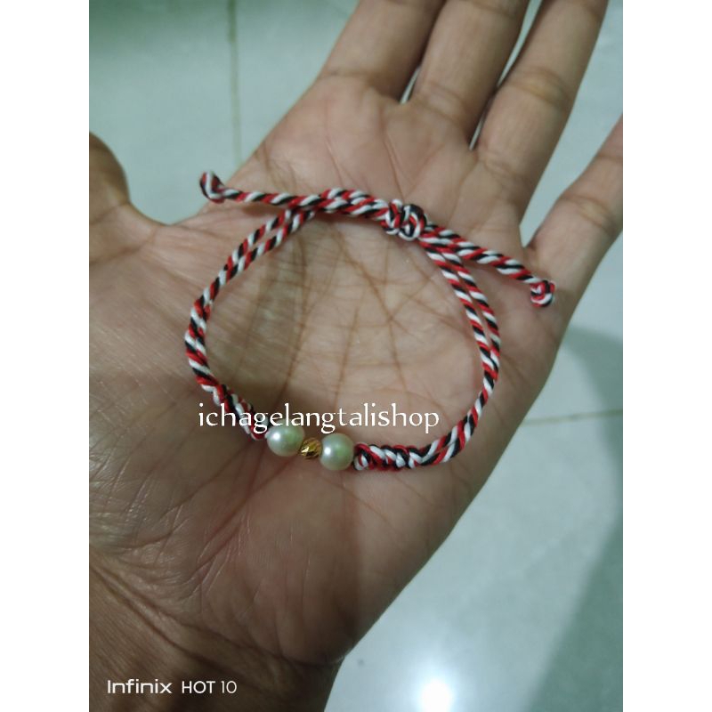 gelang tali tridatu mutiara Mrican 0, 1 grm Semar Nusantara