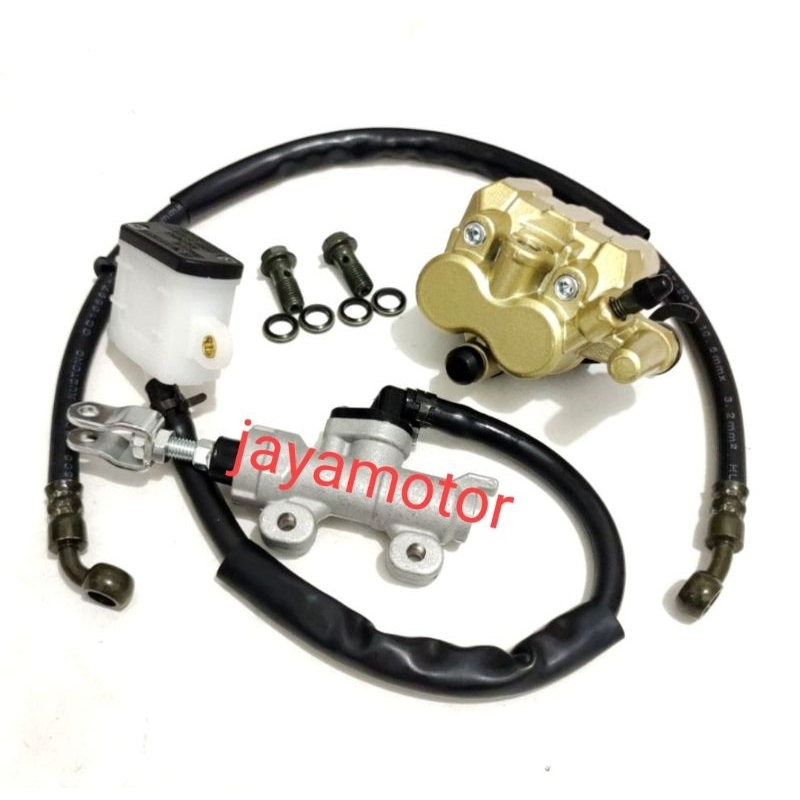 selang rem+master rem+kaliper belakang Minerva R150,Minerva R150 VX,R200 free baut 2pcs