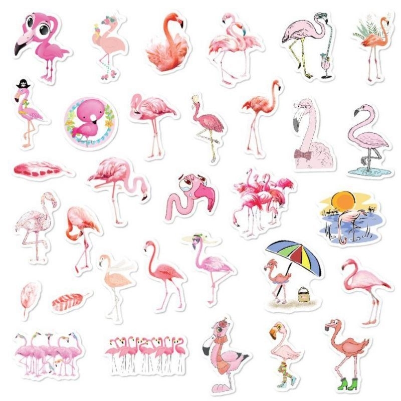 

4 pcs (4 biji) Random Shared/ Deco Sticker Journaling Scrapbooking Cute Journaling Kit