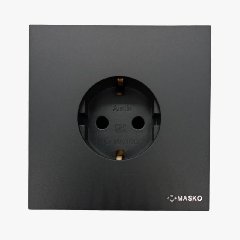 MASKO SAKLAR/STOP KONTAK/SAKELAR SERIE GREY AUSTIN