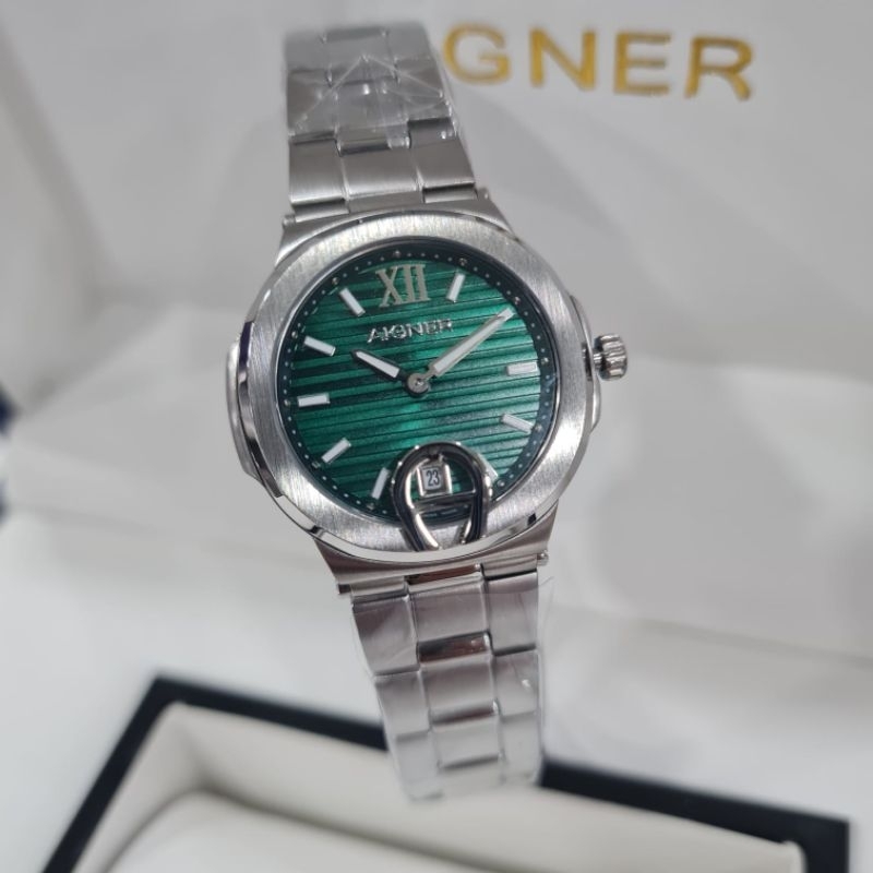 Jam Tangan Wanita AIGNER Taviano Silver