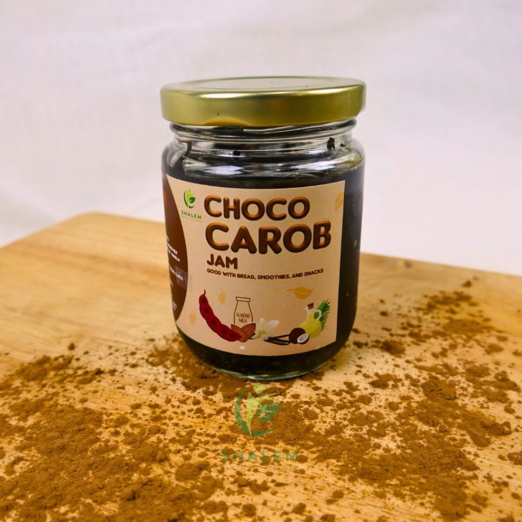 

Shalem Choco Carob Jam 220gr - Vegan, Gluten Free, Chocolate Free, Cafein Free