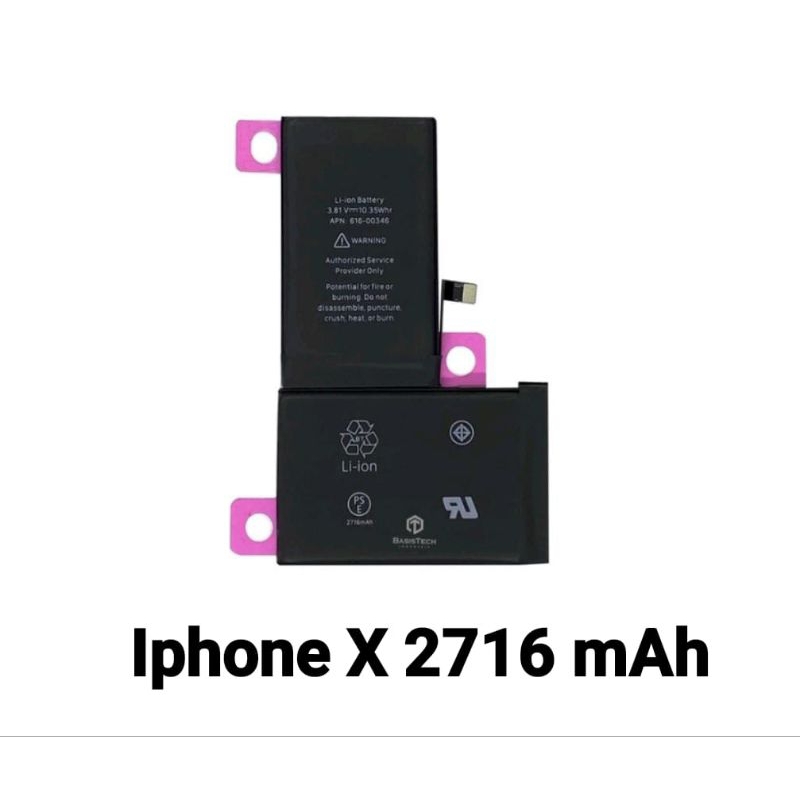 Baterai Iphone X Original
