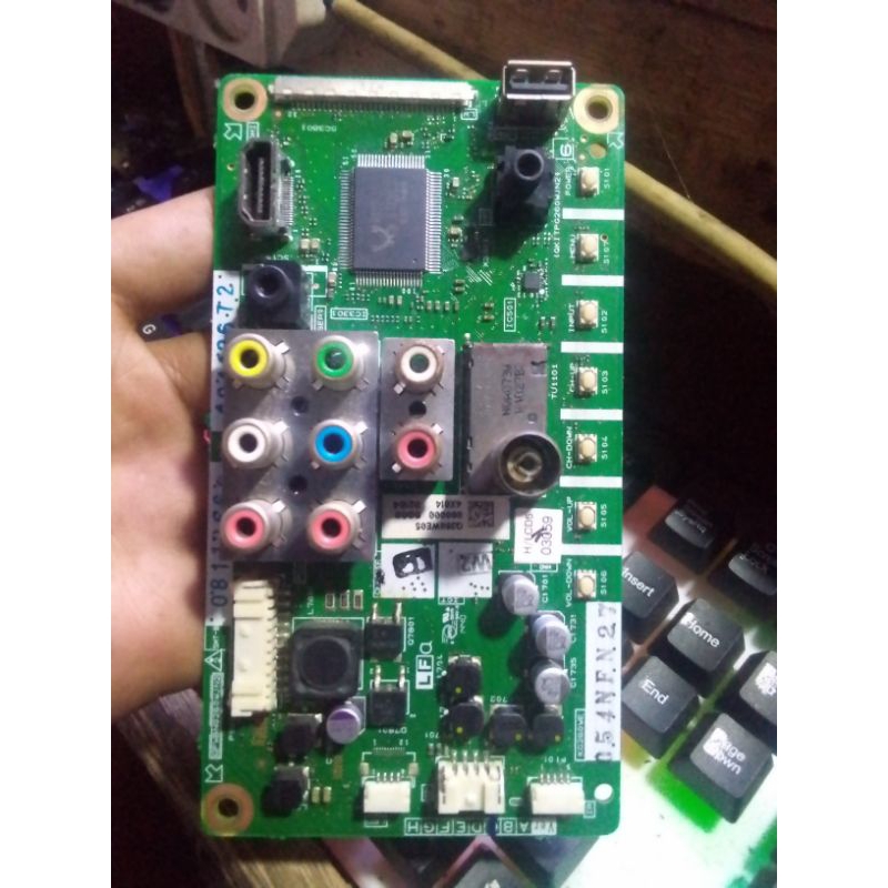 MB MAINBOARD TV LED SHARP LC 24LE107 - MB TV SHARP LC 24LE107