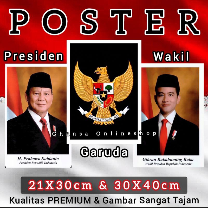 

Poster / Poster Presiden Terbaru / Foster / Poster Prabowo / Poster Gibran / Foto Presiden / Foto Presiden / Poster / Poster Murah