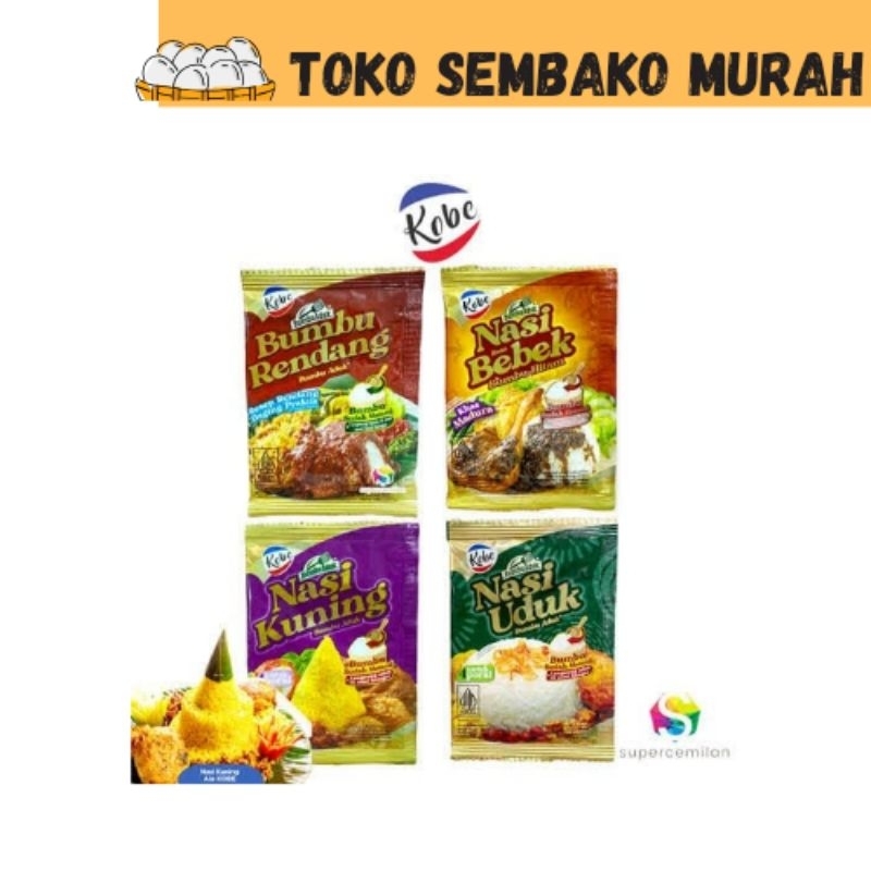 

KOBE BUMBU NASI UDUK NASI KUNING NASI BEBEK