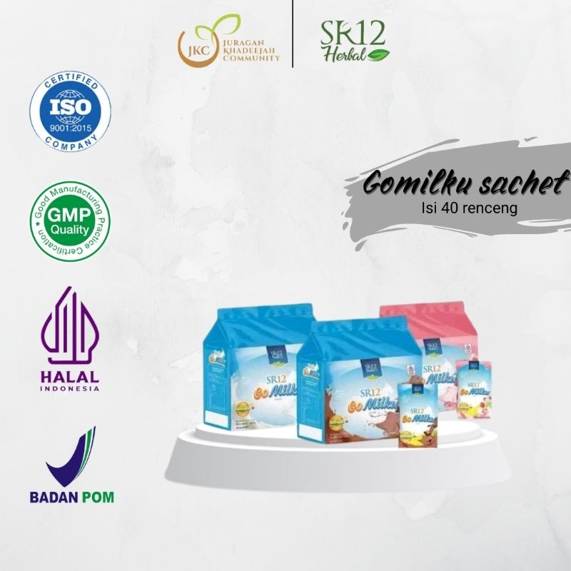 

SR12 GOMILKU SACHET 1 PACK (40 SACHET) | SUSU KAMBING ETAWA