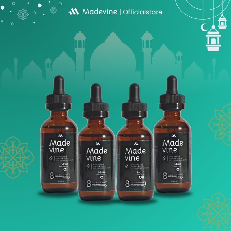 MADEVINE - Minyak Rambut Rontok, Botak Parah dan Penumbuh Penyubur Rambut