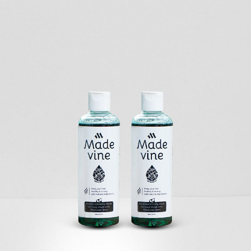 MADEVINE - Paket Shampoo & Hair Oil Perawatan Rambut Rontok Kebotakan Dan Kering