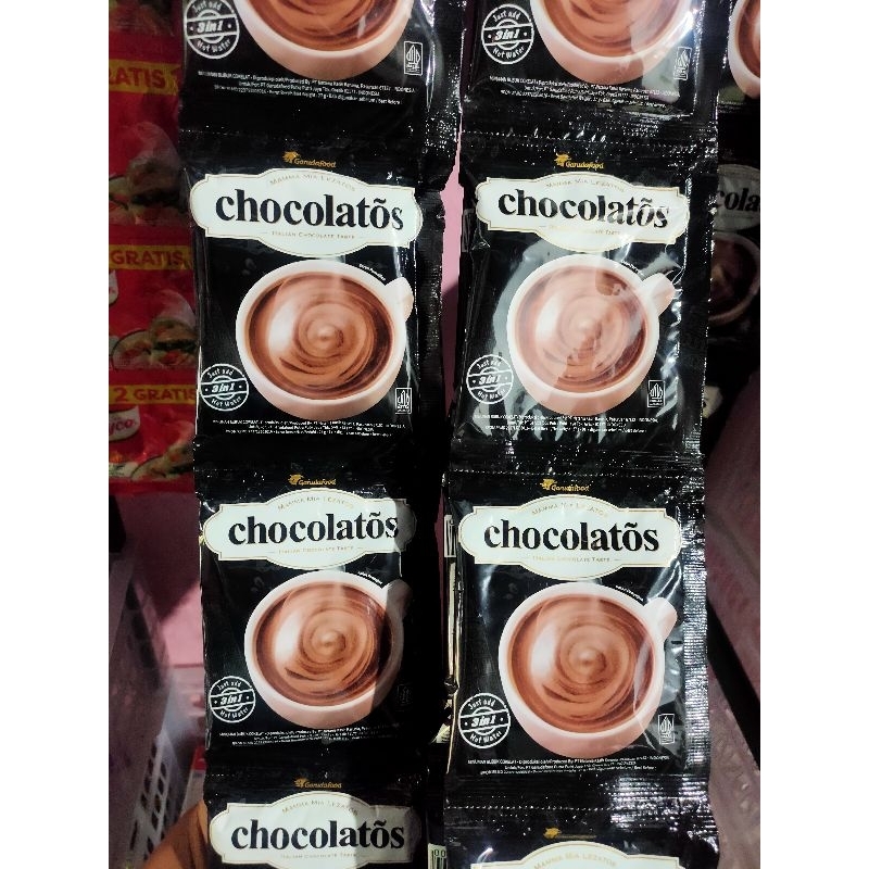 

Chocolatos Drink Minuman sachet rasa coklat kental