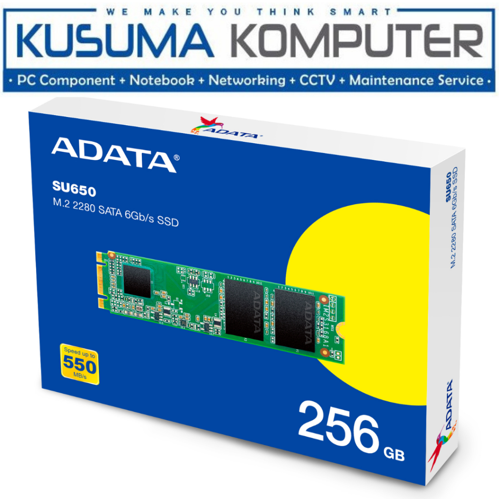 Adata SSD SU650 M.2 SATA 256GB SU 650