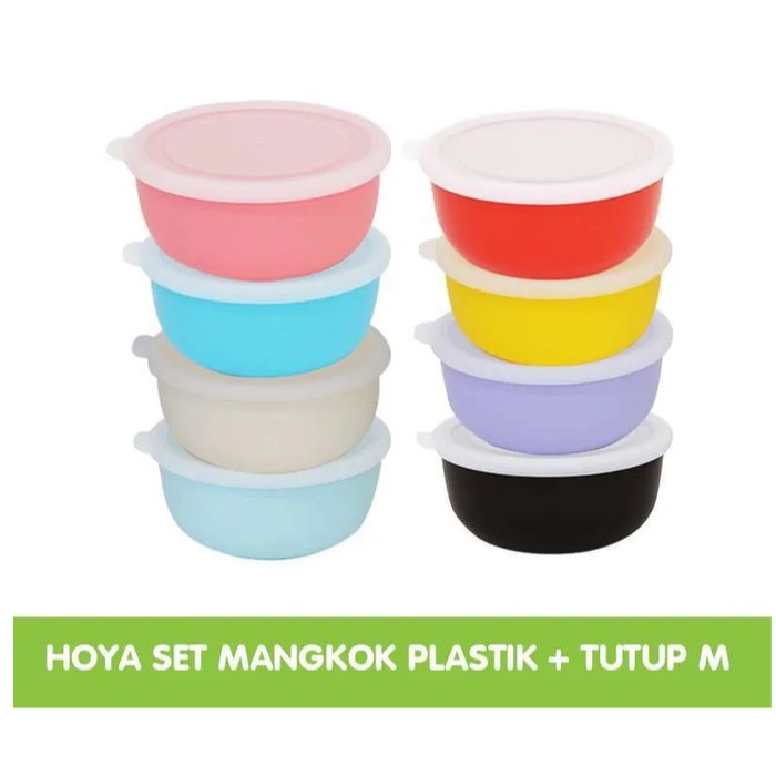 Mangkok+Tutup Set M - Hoyaplast