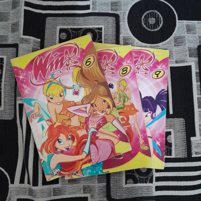 preloved komik winx club vol 6,8,9