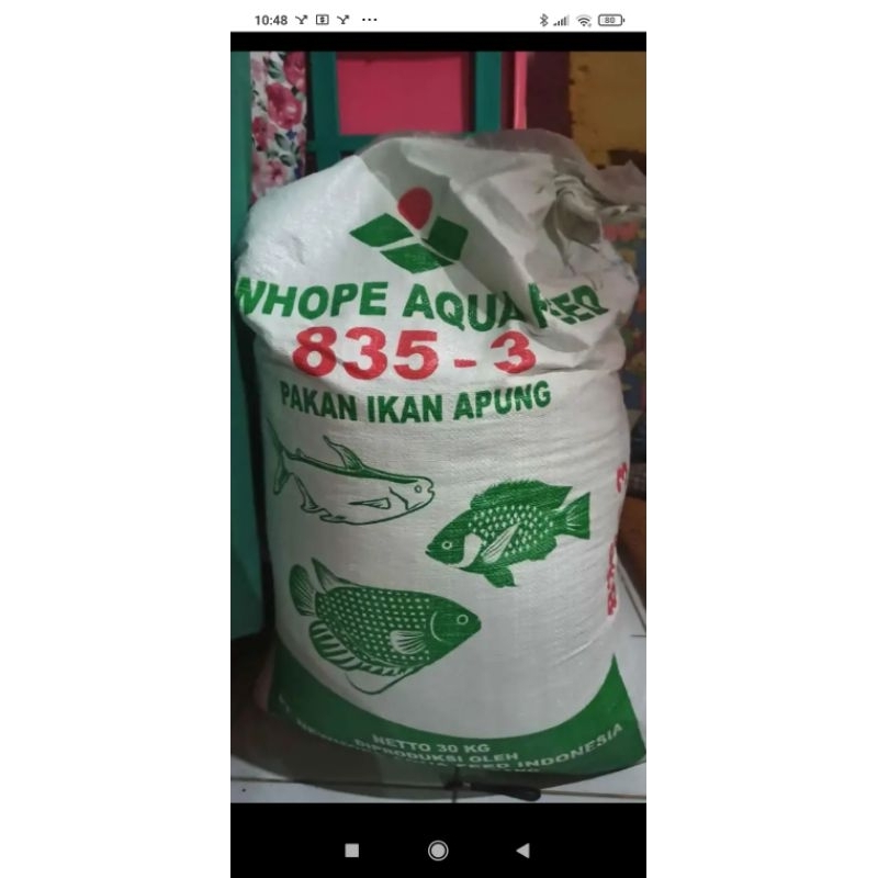 pakan ikan new hope 835 -3 1kg